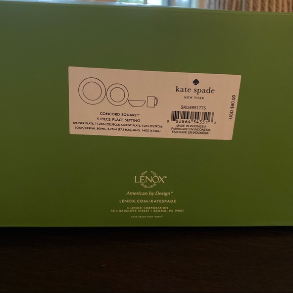 KATE SPADE | concord square 4-piece place setting - Picture 11 of 12